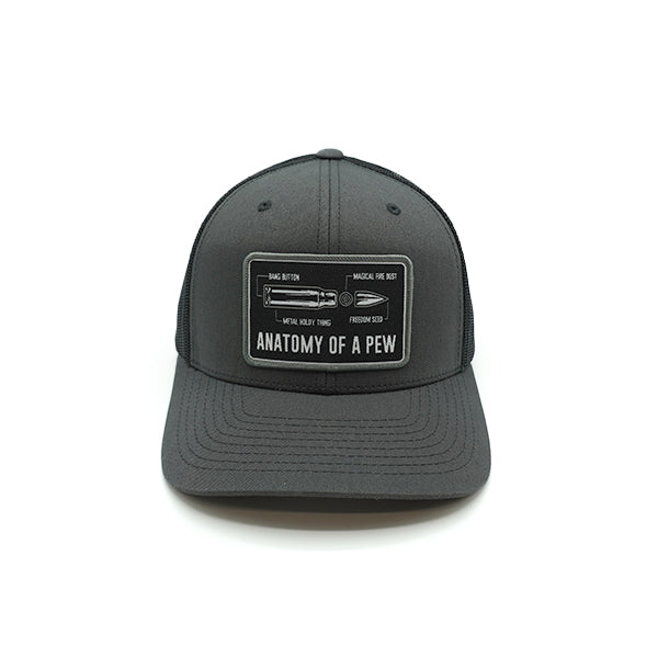 Anatomy Of A Pew Woven Patch Hat Shield Republic
