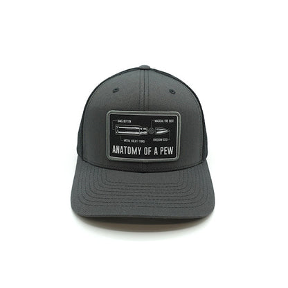 Anatomy Of A Pew Woven Patch Hat Shield Republic