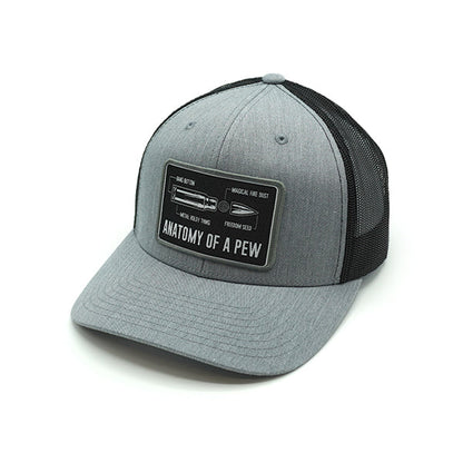 Anatomy Of A Pew Woven Patch Hat Shield Republic