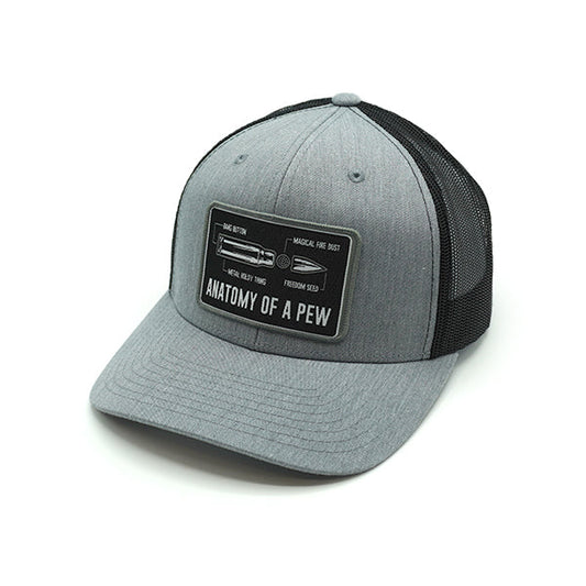 Anatomy Of A Pew Woven Patch Hat Shield Republic