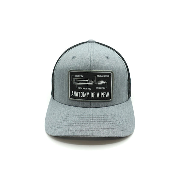 Anatomy Of A Pew Woven Patch Hat Shield Republic