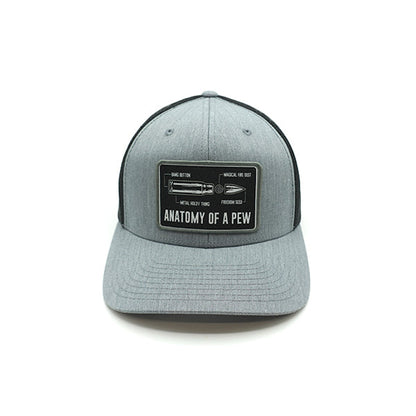Anatomy Of A Pew Woven Patch Hat Shield Republic