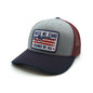United We Stand Disarmed We Fall Woven Patch Hat Shield Republic