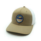 Camping without Beer Woven Patch Hat Shield Republic