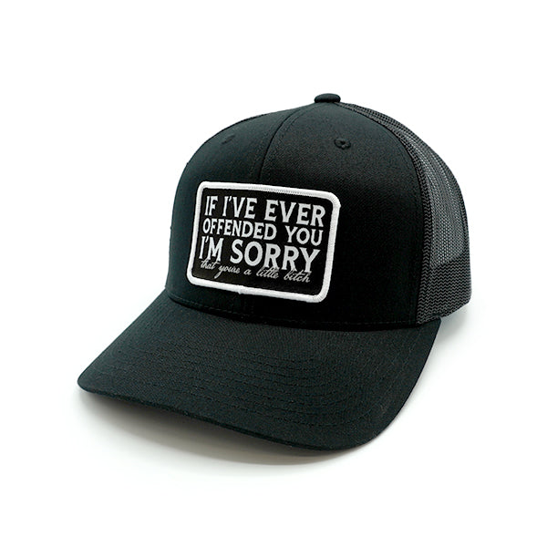 If I’ve Ever Offended You Woven Patch Hat Shield Republic