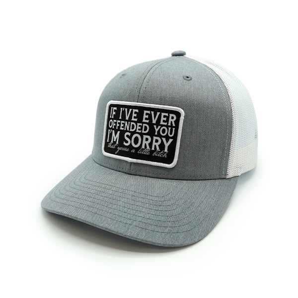 If I’ve Ever Offended You Woven Patch Hat Shield Republic