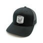 Liberty Not Tyranny Woven Patch Hat Shield Republic