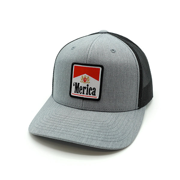 'Merica, Carton Full of Freedom Woven Patch Hat Shield Republic