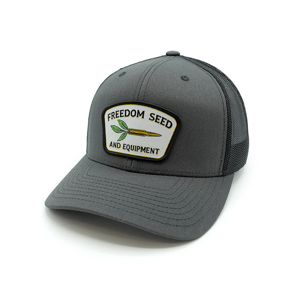 Freedom Seed and Equipment Woven Patch Hat Shield Republic