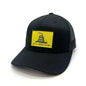 Gadsden Flag Woven Patch Hat Shield Republic