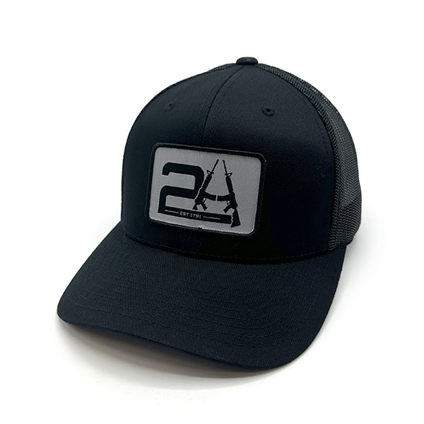 2A Est 1791 Woven Patch Hat Shield Republic