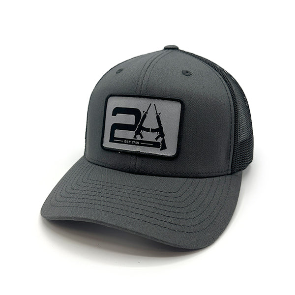 2A Est 1791 Woven Patch Hat Shield Republic