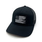 Firearm Flag Woven Patch Hat Shield Republic