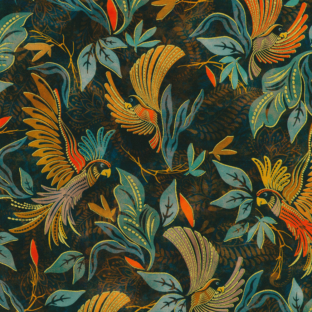 Birds of a Feather Vintage Dress Retrolicious