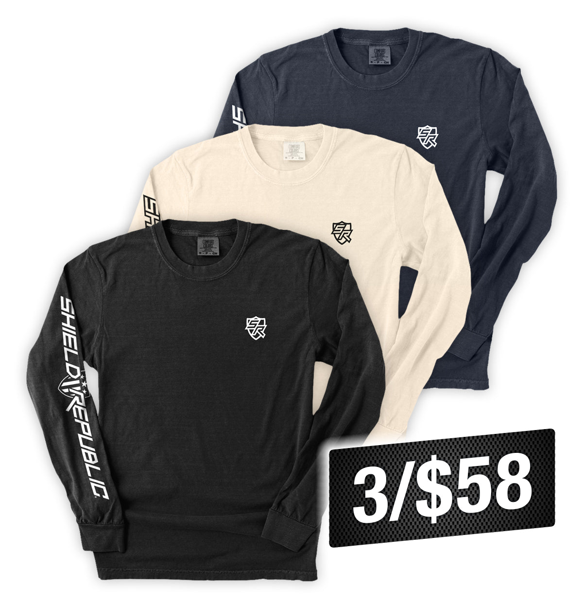 Shield Branded Long Sleeve Shield Republic