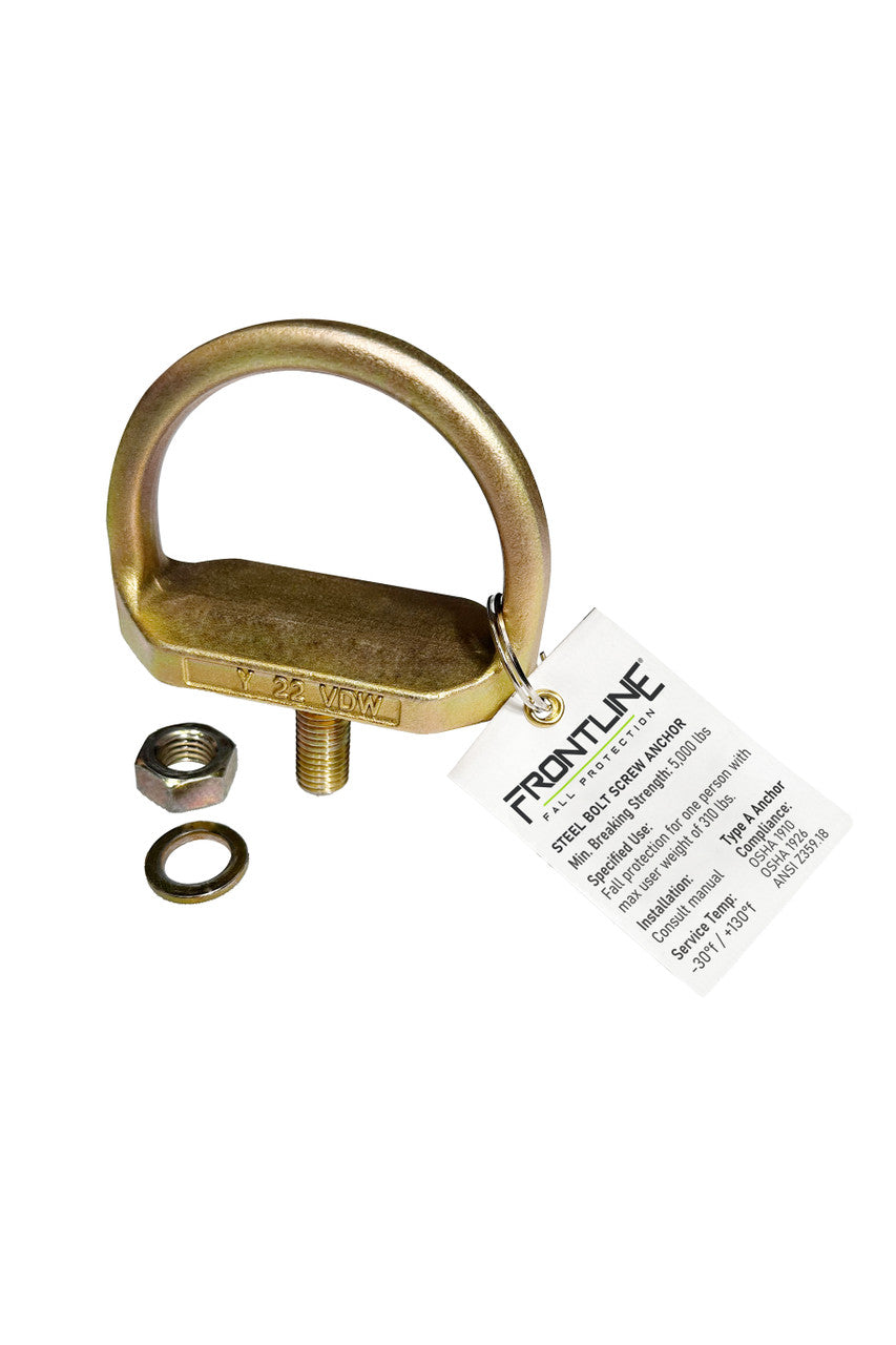 Frontline STB01 Steel Bolt Threaded Anchor VM Hardware