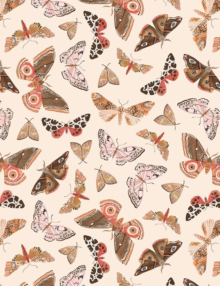 Butterfly Vintage Dress in Cream Retrolicious