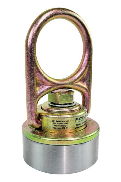 Frontline STMP10K-WO + STM10K-SA MEGA Swivel 10k Steel Anchor with Weld-on Puck VM Hardware