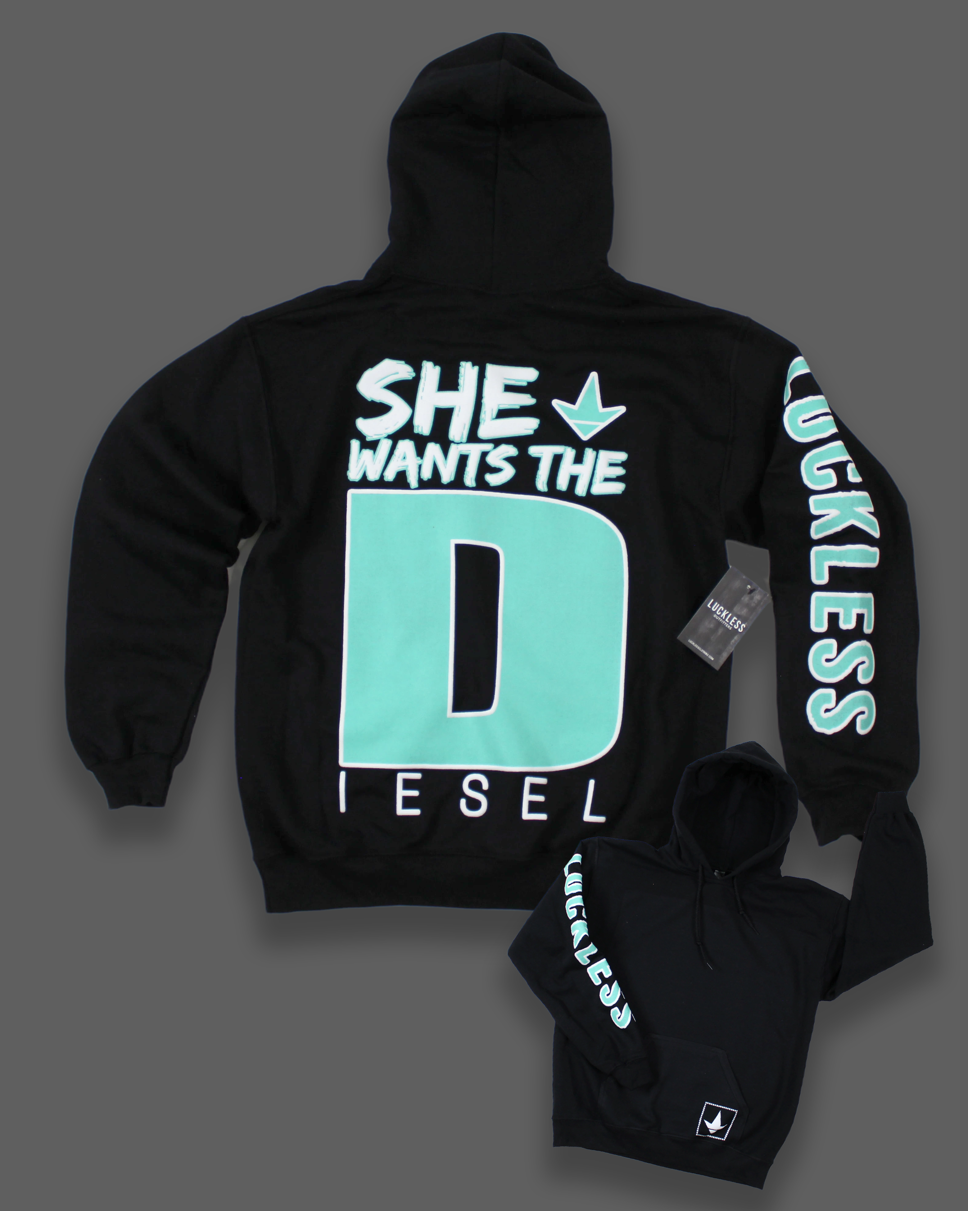 She Wants the Diesel Hoodie Luckless Outfitters