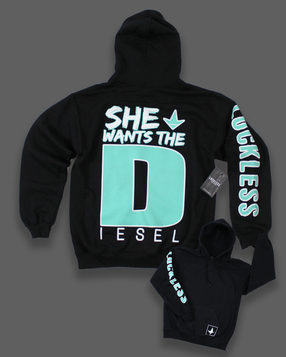 She Wants the Diesel Hoodie Luckless Outfitters