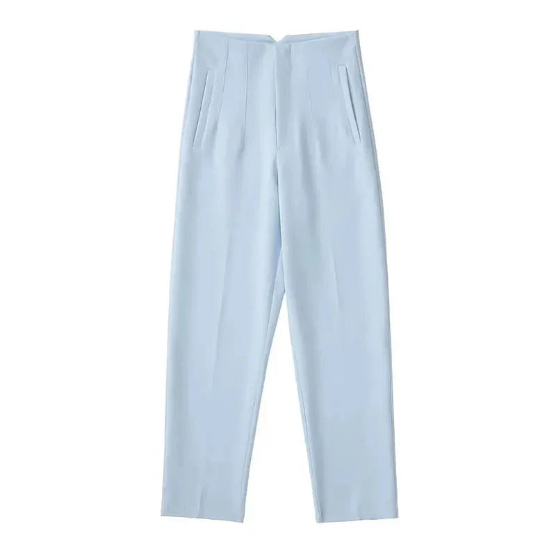 Women’s High Waist Slim Trousers FitiqueFit