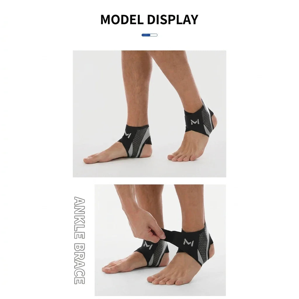 1Pcs Ankle Protectors Running Joint Strain Ankle Wear Tear Anti-fracture Ankle Protector Basketball Soccer Men Women Pi-Mart