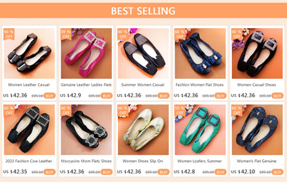 Shoes for Women 2024 Summer Brown Casual Flats Ladies Shoe Fashion Suede Loafers Soft Sole Non-Slip Feminino Zapatos Mujer NovaCart