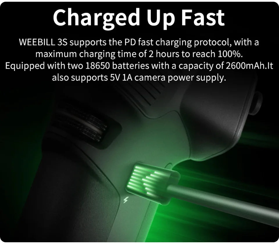 ZHIYUN Official WEEBILL 3S Handheld Camera Stabilizer 3-Axis Gimbal Bluetooth Shutter Gimbals for DSLR Mirrorless Cameras NovaCart