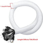 1M 3M 5M Braided Cable Sleeve PET Nylon Wrapping Cable Casing Cable Sleeves Wire for Desk PC TV Wire Protector Cable Wrap Cover Pi-Mart