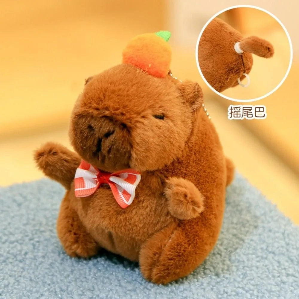 Cute Capybara Plush Toy Hoodie with Wings Simulation Doll Small Size Stuffed Animals Anime Fluffty Toy Birthday Party NovaCart