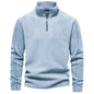 AIOPESON Brand Quality Thicken Warm Fleece Jacket for Men Zipper Neck Pullover Men's Sweatshirt Soft Shell Mens Jacket NovaCart