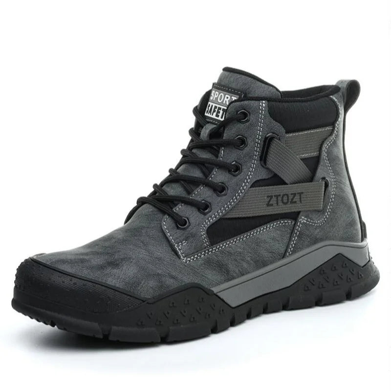 Safety protective shoes  thick-soled fashion breathable non-slip non-tired feet work shoes anti-smash anti-stabbing safety shoes NovaCart