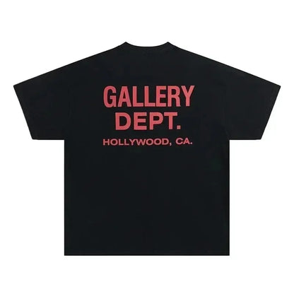 Vintage High Street T-Shirt Gallery Dept Printed Shirt Fashion Letter Print T-shirt Casual O-neck Tee Women Tee Summer Brand Top NovaCart