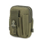 Molle Pouch Belt Waist Pack Men Small Pocket Survival Tool Bag for Running Travel Camping Hunting Airsoft Pi-Mart