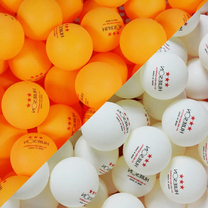 10 PCS Huieson New ABS Plastic Table Tennis Balls 3 Star 2.8g 40+mm Ping Pong Balls for Match Training Balls Pi-Mart