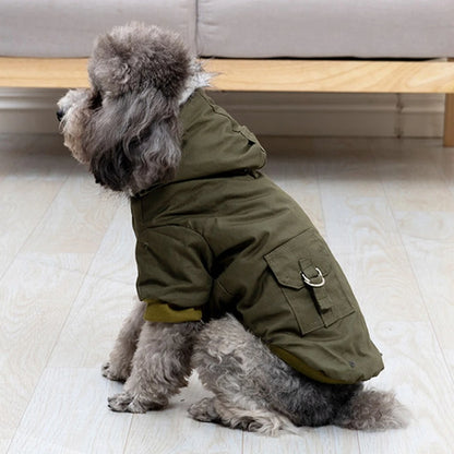 Winter Warm Puppy Jacket, Thicken Hoodie Dog Coat for Small Medium Dogs Chihuahua Yorkies, Cute Pet Clothing NovaCart