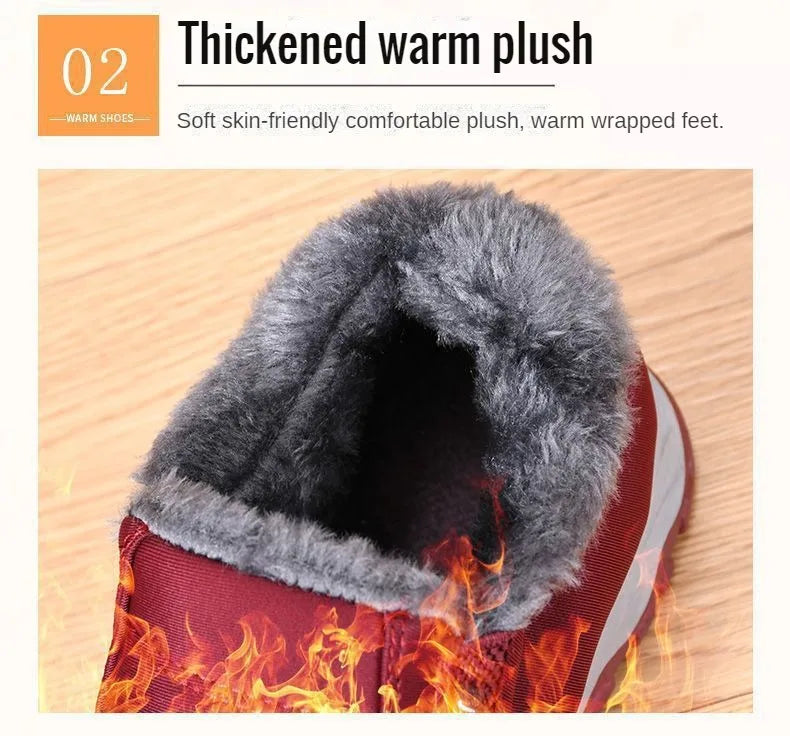 Men's Shoes Autumn Winter Casual Cotton Warm Wear Resistant Chunky Sole Affordable Free Shipping NovaCart