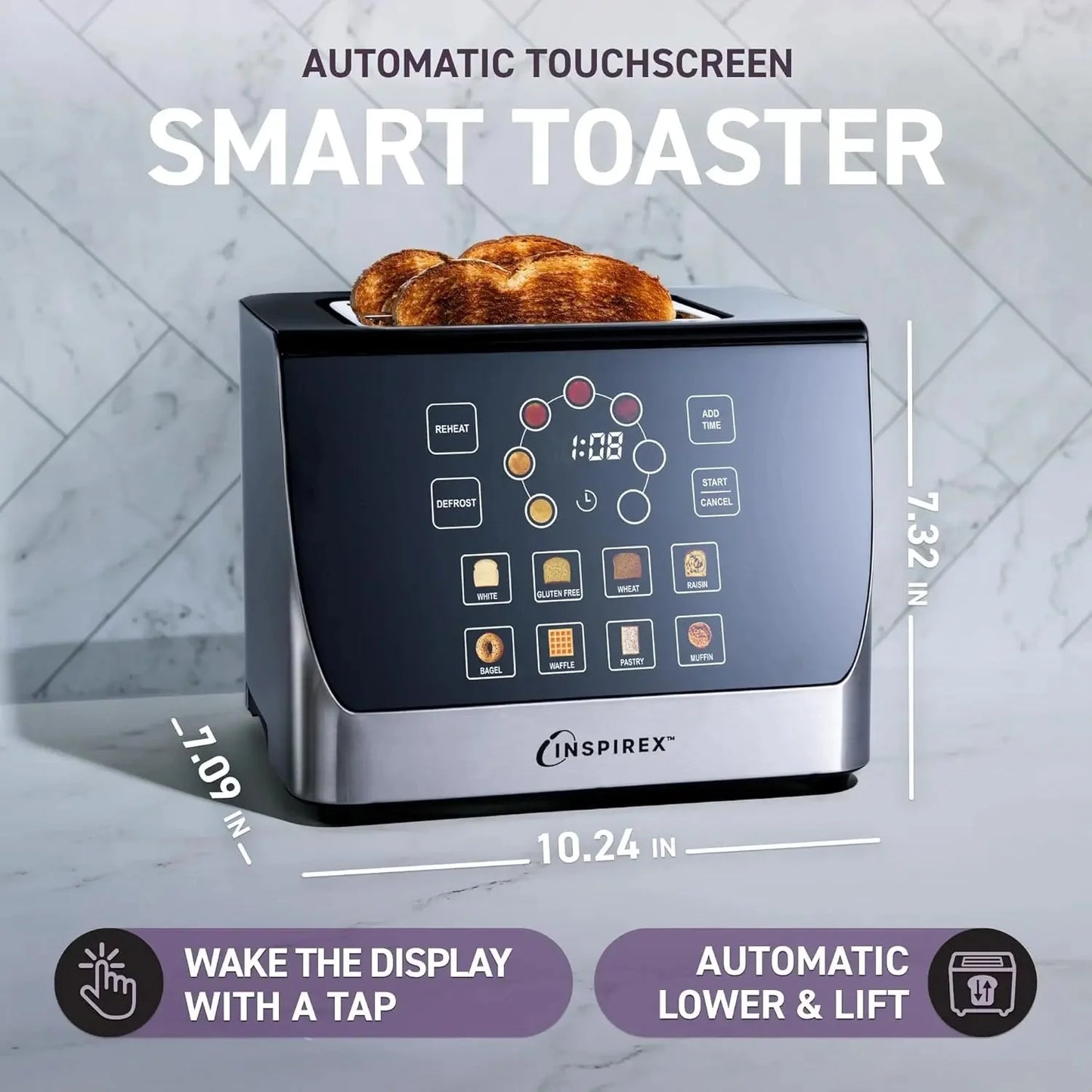 Touch Screen Smart Toaster SmartPursue™