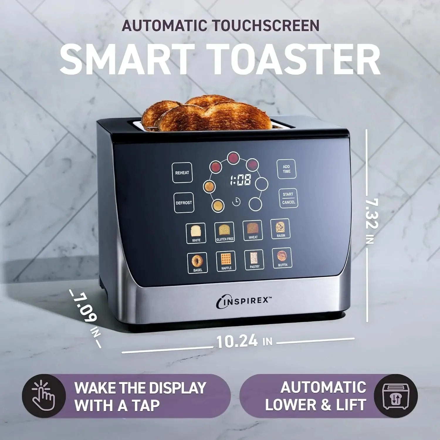 Touch Screen Smart Toaster SmartPursue™