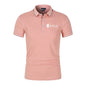 Men's premium summer polo shirt, quick drying, breathable, casual, business fashion, sports, short sleeved, men's clothing NovaCart