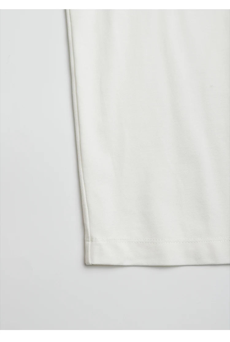 K2067L Luxury Brand Women's Clothing Shirt Collar Pima Cotton Summer Short Sleeved T-Shirt ladies clothes NovaCart
