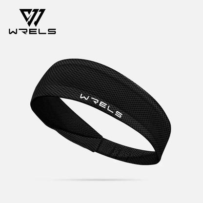 Summer Sport Headband Breathable Fitness Sweatband Non Slip Elastic Tennis Headband Sweat Wicking Lightweight Running Hairband Pi-Mart
