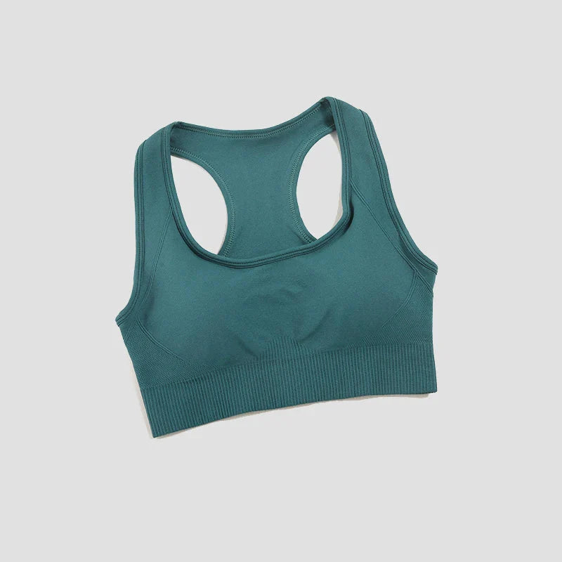 🏋️‍♀️ Women's Padded Sports Bra Tank Top FitiqueFit