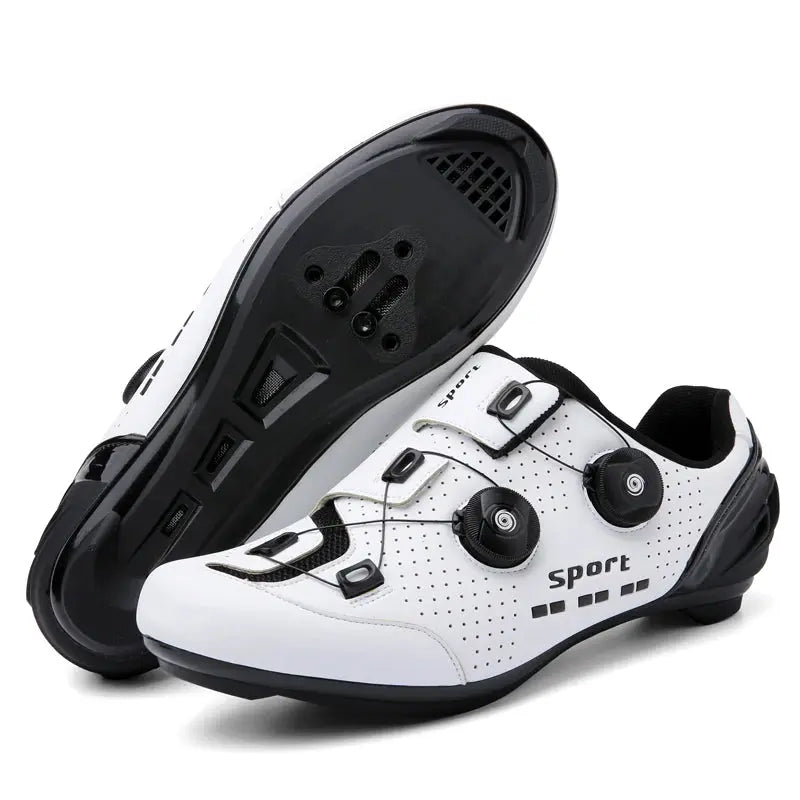 Road Cycling Shoes Man Breathable Summer Self-Locking Cleat Non-slip Bicycle Shoe Men Spd Racing Sneaker Lightweight NovaCart