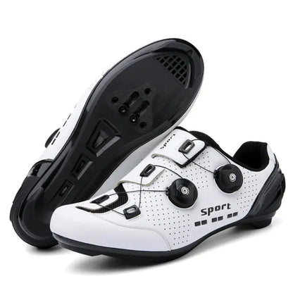 Road Cycling Shoes Man Breathable Summer Self-Locking Cleat Non-slip Bicycle Shoe Men Spd Racing Sneaker Lightweight NovaCart