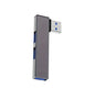 3 in 1 USB HUB OTG USB 3.0/Type-C 3.0 To 3 USB USB Splitter Hub Speed 5.0Gbps 3 Port Type C HUB for PC Laptop Notebook Pi-Mart