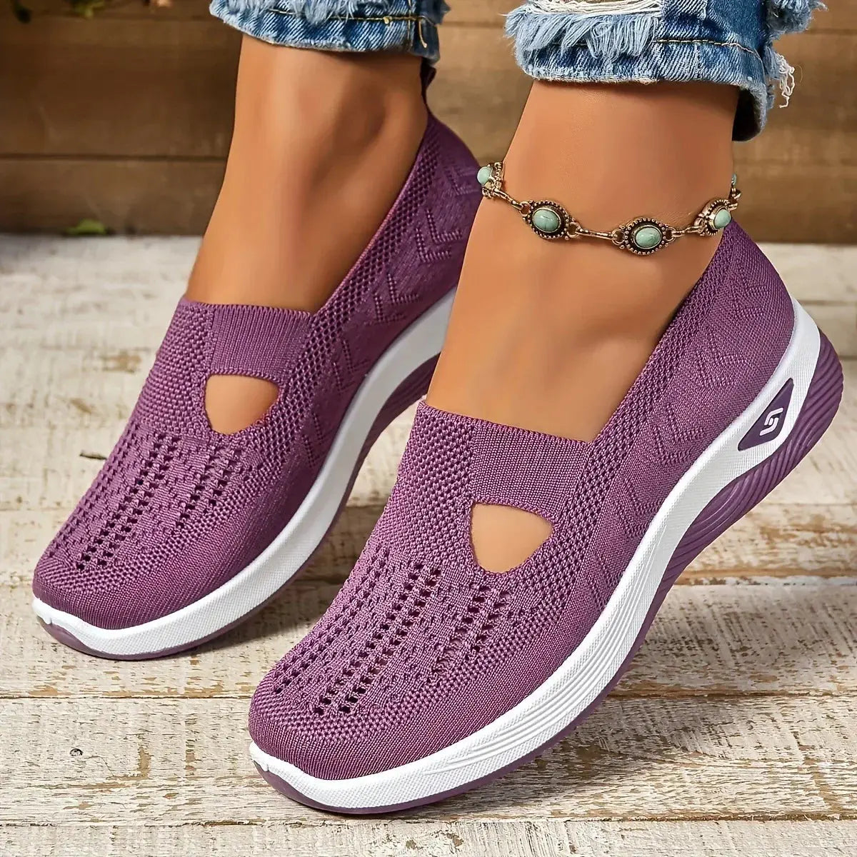 Women's Casual Shoes Breathable Comfortable Orthopedic Shoes Non Slip Sneakers For Spring And Summer New Arrival Women Mesh NovaCart