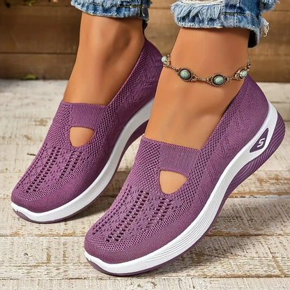 Women's Casual Shoes Breathable Comfortable Orthopedic Shoes Non Slip Sneakers For Spring And Summer New Arrival Women Mesh NovaCart