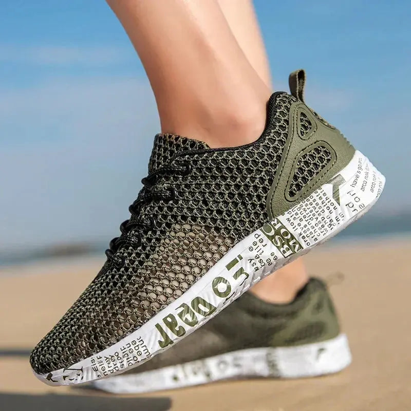 Hight Quality Summer Mens Casual Shoes Aqua Shoes Origin Air Mesh Sneakers Fashion Foam Sport Footwear Beach Shoes Water Shoes NovaCart