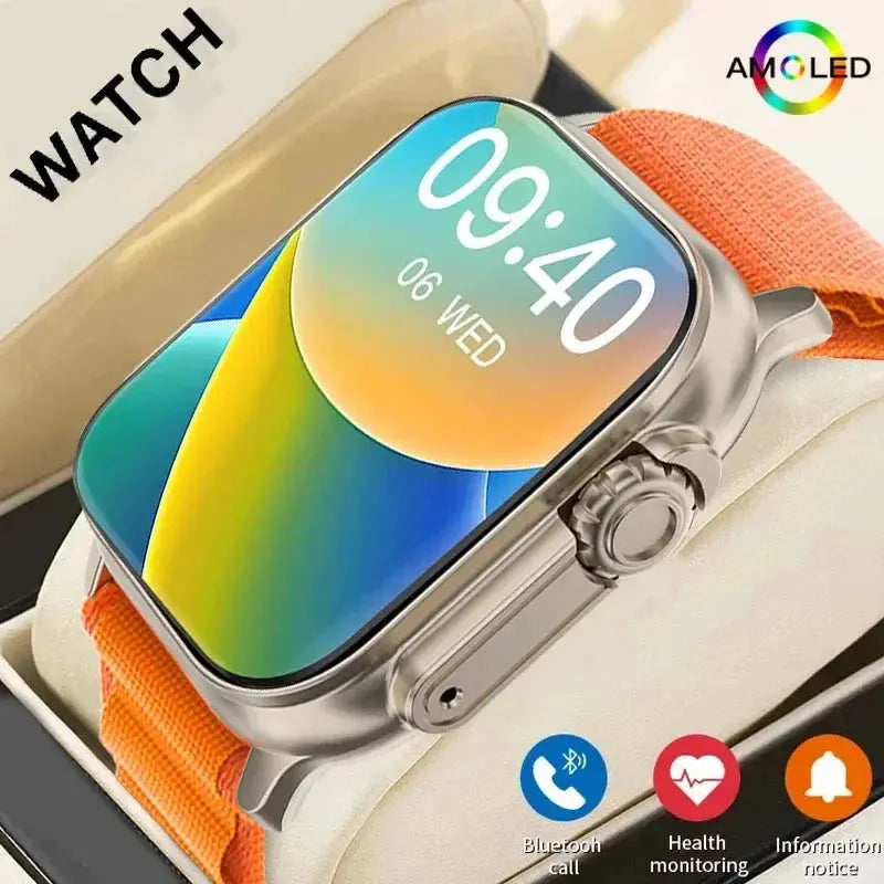 LAXASFIT Smartwatch Bluetooth Talk Smartwatch Message Alert Heart Rate Monitor Sports Watch for Android IOS Men Women NovaCart